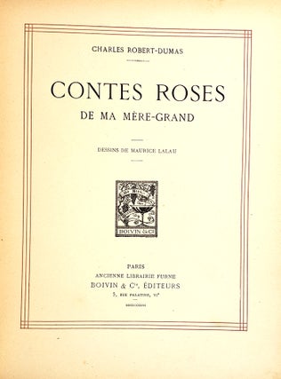 Contes Roses de ma Mère-Grand