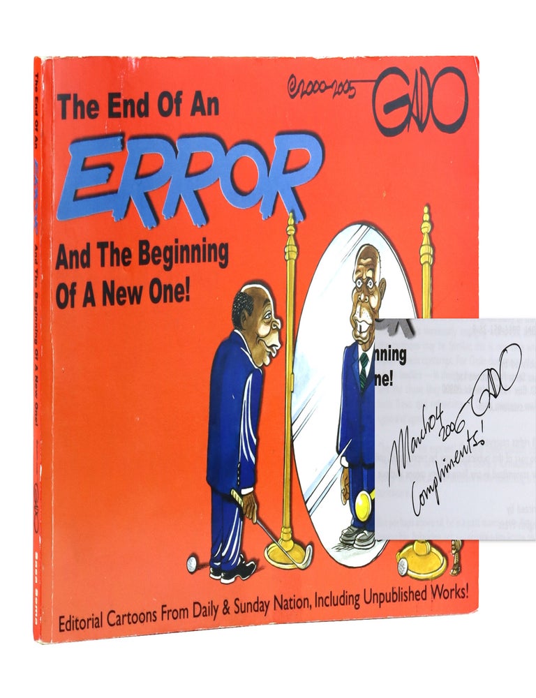 Item #49913 The End of an Error and the Beginning of a New One! [Inscribed and Signed]. Gado.