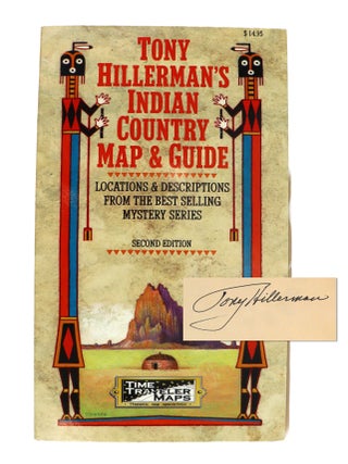 Tony Hillerman's Indian Country Map & Guide [Signed