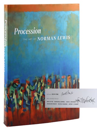 Item #49939 Procession: The Art of Norman Lewis [Signed by Fine and Driskell]. Norman Lewis, Ruth...