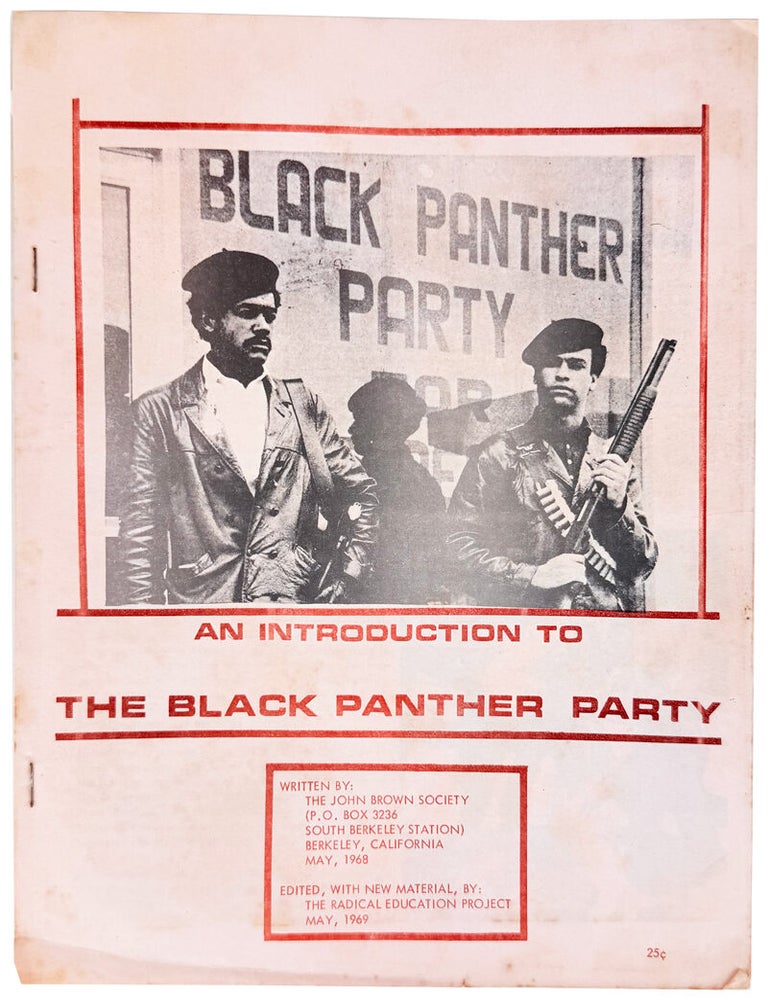 Item #49996 An Introduction to The Black Panther Party [wrapper title]. The Radical Education Project, The John Brown Society, Charlotte Massey.