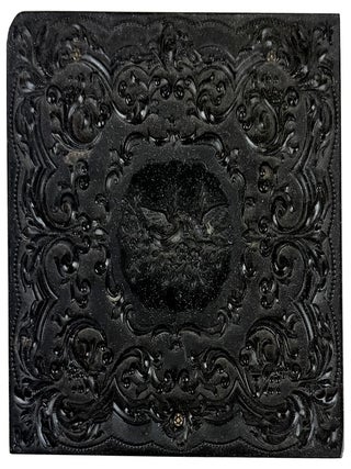 Pair of Ninth and Sixteenth Plate Ambrotypes, possibly of a Married Mexican couple, housed in Union Cases