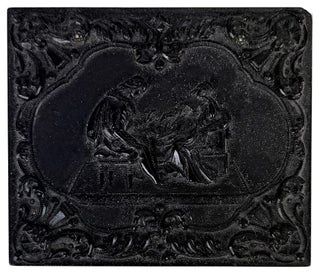 Pair of Ninth and Sixteenth Plate Ambrotypes, possibly of a Married Mexican couple, housed in Union Cases