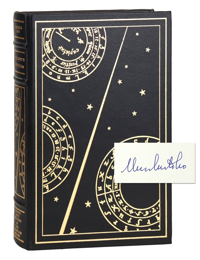 Item #50067 Foucault's Pendulum [Signed]. Umberto Eco, William Weaver, trans.