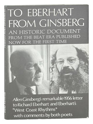 To Eberhart From Ginsberg: A Letter About Howl, 1956 [Inscribed and Signed by Ginsberg and Eberhart]