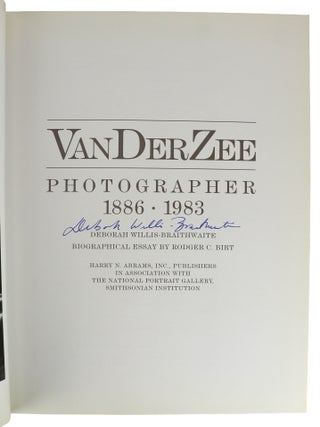 VanDerZee: Photographer, 1886-1893 [Signed by Willis-Braithwaite]