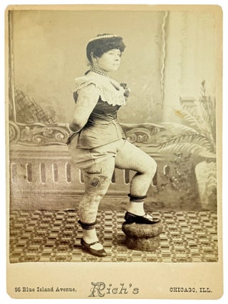 Original Cabinet Card Photograph of Annie Howard