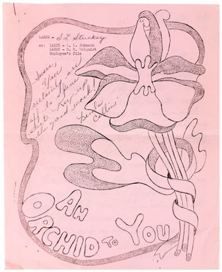 Collection of training material of a United Air Lines female flight attendant