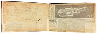 Professional Scrapbook kept by the Cycling Editor of the San Francisco Examiner