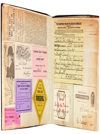 Professional Scrapbook kept by the Cycling Editor of the San Francisco Examiner