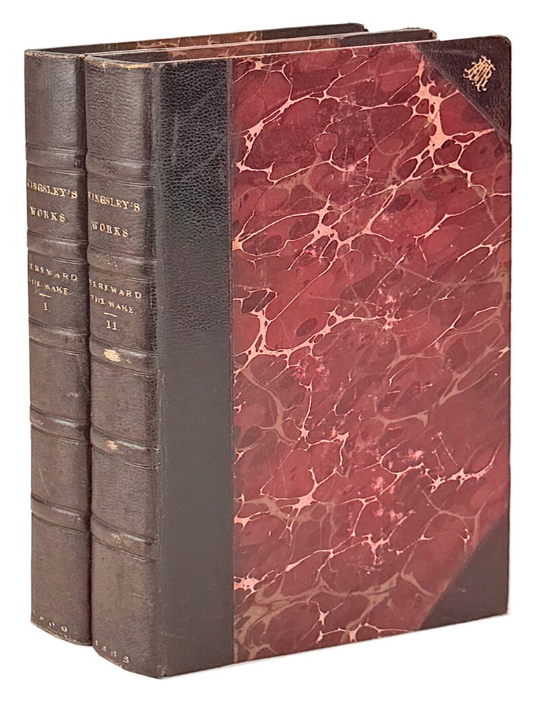Item #50284 Hereward the Wake, "Last of the English" [Two volume set]. Charles Kingsley.