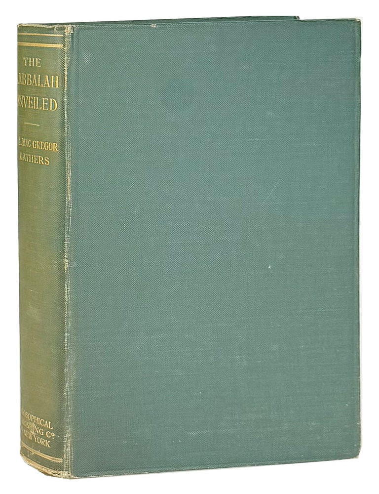 Item #50295 Kabbala Denudata: The Kabbalah Unveiled. Knoff von Rosenroth, S L. Mac Gregor Mathers, trans.