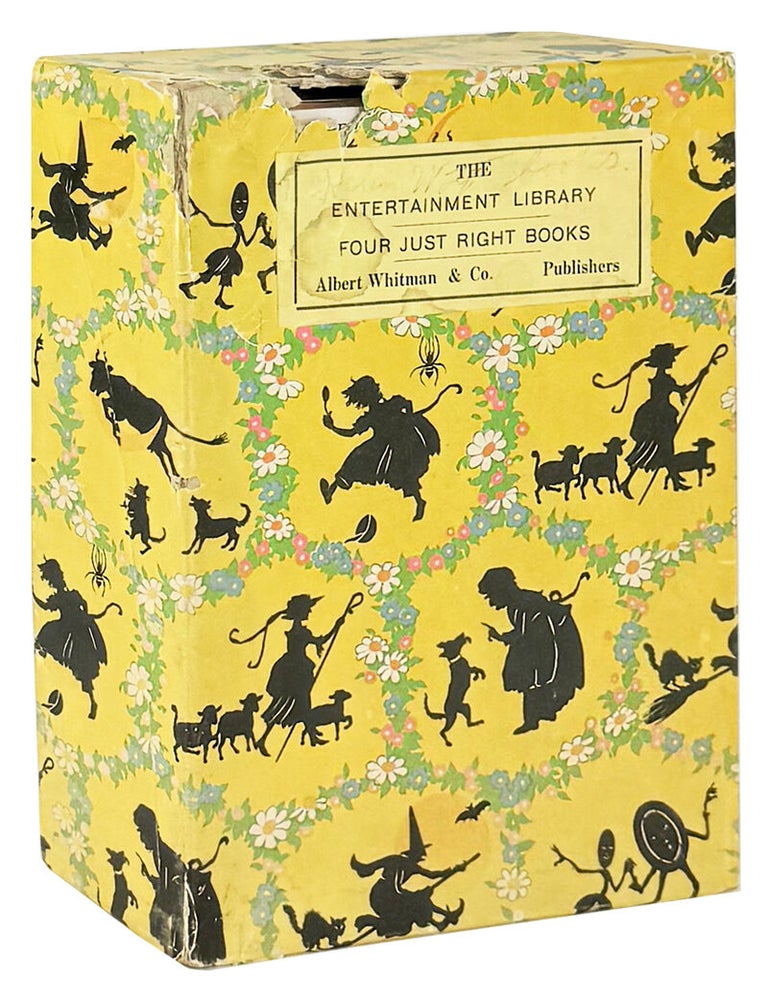 Item #50303 The Entertainment Library: Four Just Right Books [with] Flower and Berry Babies, The Dinner That Was Always There, Cozy Corner Tales, and The Gingerbread Man [Four volumes in publisher's box]. Roy Judson Snell Edna Groff Diehl, Laura Rountree Smith, Clara J. Denton, Mildred Lyon J T. Cochran, Sarah K. Smith, Vera Stone, illustrators.