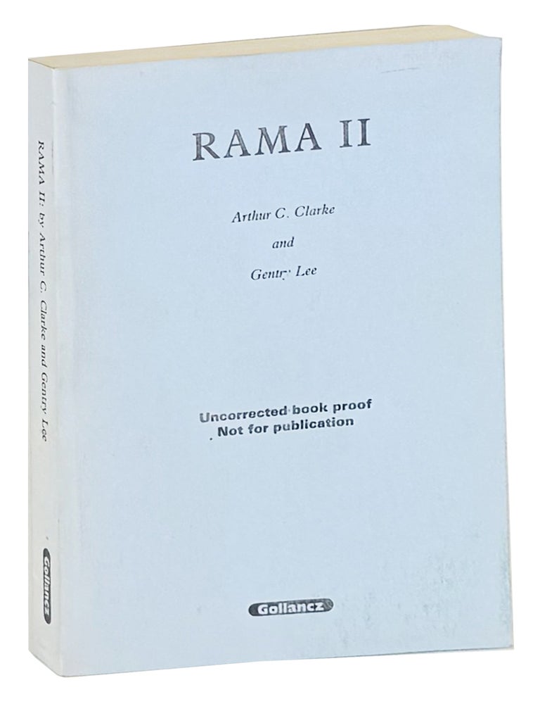 Item #50368 Rama II [Uncorrected Proof]. Arthur C. Clarke, Gentry Lee.