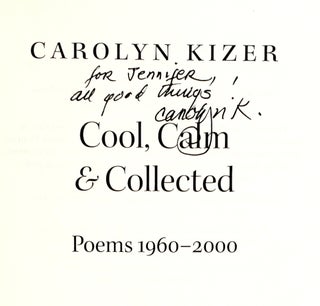 Cool, Calm & Collected: Poems 1960-2000
