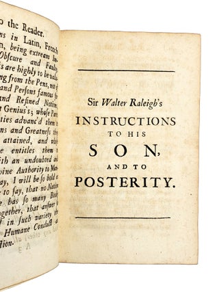 Instructions for Youth, Gentlemen and Noblemen