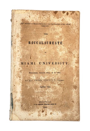 Item #5744 The Bearings of College Education Upon the Welfare of the Whole Community. The...
