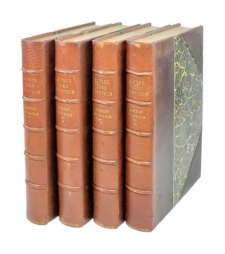 Item #5750 Alfred Lord Tennyson: A Memoir by His Son [Four Volumes]. Hallam Tennyson