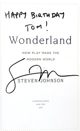 Wonderland: How Play Made the Modern World [Signed]