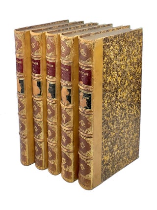 Oeuvres Completes de La Fontaine (Partial set - Vols 1, 2, 4, 5, & 7)