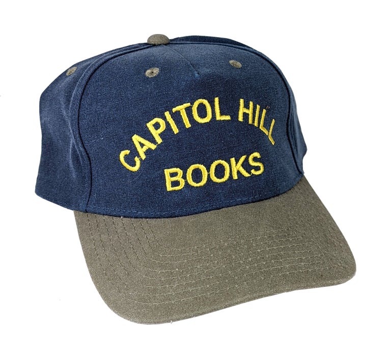 Item #6255 Capitol Hill Books Hat [Blue w/ gray]