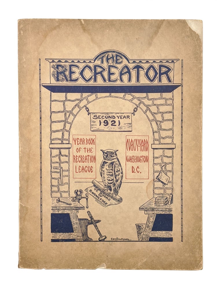 Item #6543 The Recreator: Second Year 1921. Navy Yard Recreation League.
