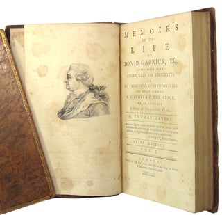 Memoirs of the Life of David Garrick, Esq., Interspersed with Characters and Anecdotes of his Theatrical Contemporaries, the Whole Forming a History of the Stage, which Includes a Period of Thirty-Six Years