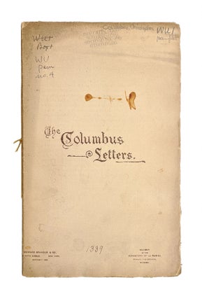 Item #6640 The Columbus Letters [Souvenir of the Monastery of La Rabida, 1893 Chicago World's Fair