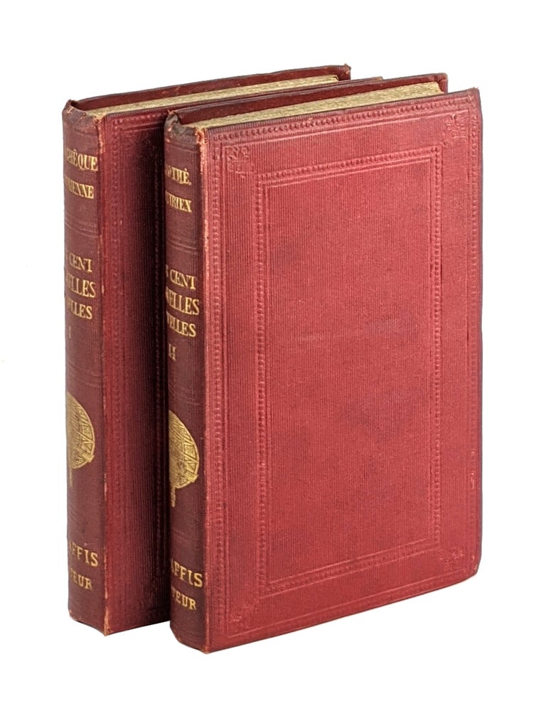 Item #6816 Les Cent Nouvelles Nouvelles Publiées d'après le seul manuscrit connu. Thomas Wright, Antoine de la Sale, ed., compiler.