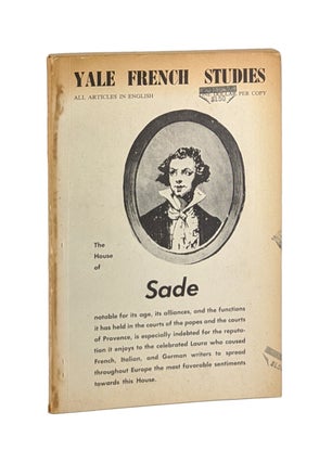 Item #6821 Yale French Studies No. 35, December, 1965: The House of Sade. Marquis de Sade