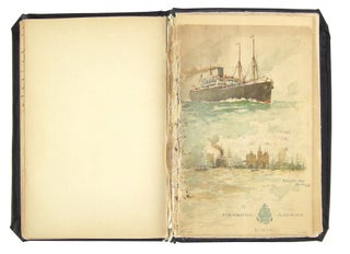 Autograph Grand Tour Diary with TransAtlantic Steamship Ephemera