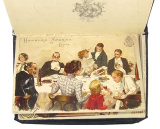 Autograph Grand Tour Diary with TransAtlantic Steamship Ephemera