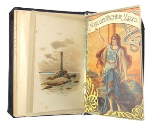Autograph Grand Tour Diary with TransAtlantic Steamship Ephemera