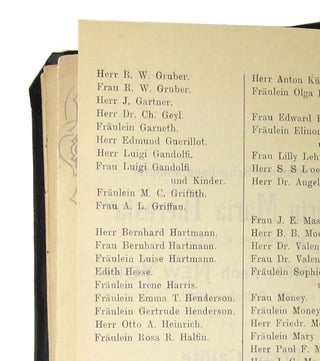 Autograph Grand Tour Diary with TransAtlantic Steamship Ephemera
