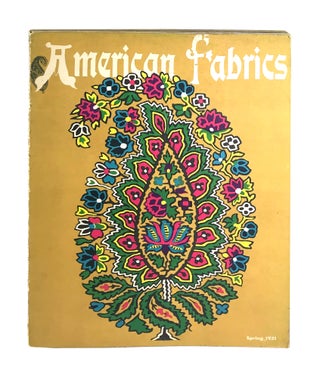 Item #7139 American Fabrics - No. 17, Spring, 1951. Textile Arts - Trade Magazines