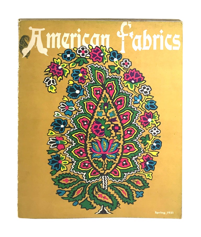Item #7139 American Fabrics - No. 17, Spring, 1951. Textile Arts - Trade Magazines.