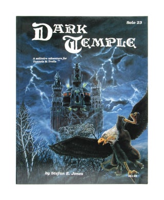 Item #7215 Dark Temple: A Solitaire Adventure for Tunnels & Trolls. Stefan E. Jones, Rob...