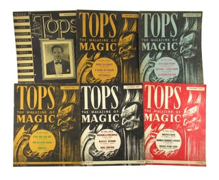 Item #7260 Tops: The Magazine of Magic [Collection of Six Issues]. Abbott's Magic Novelty Company