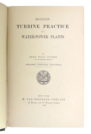 Modern Turbine Practice and Water-Power Plants