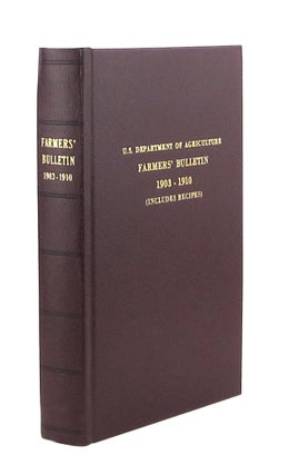 Item #7606 Farmers' Bulletin [Thirteen Issues Bound in One]. U S. Department of Agriculture, Jeff...