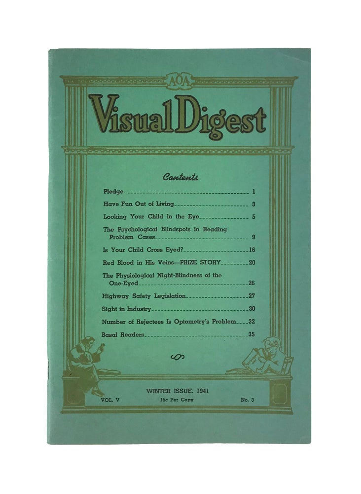 Item #7732 Visual Digest, Vol. V, no. 3, Winter Issue, 1941. Walter F. Kimball, M. Rhudy Kimball, eds.