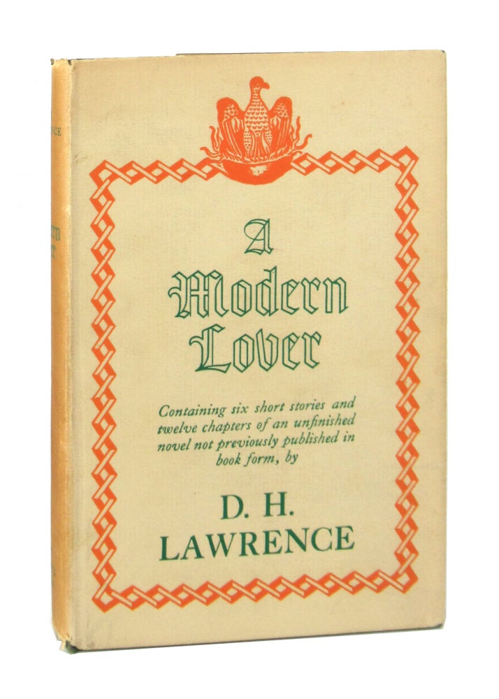Item #7761 A Modern Lover. D H. Lawrence.
