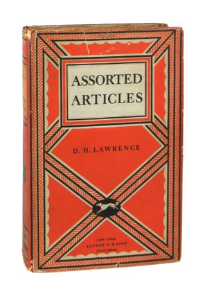 Item #7774 Assorted Articles. D H. Lawrence