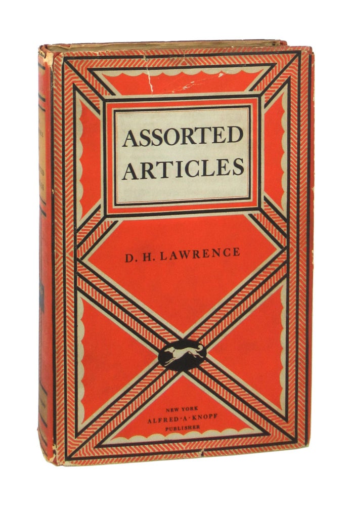 Item #7774 Assorted Articles. D H. Lawrence.