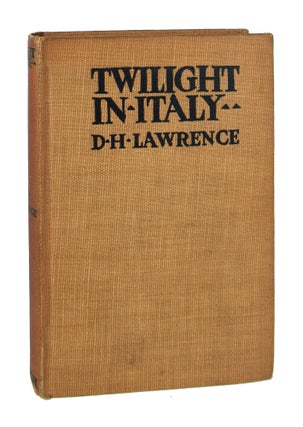 Item #7790 Twilight in Italy. D H. Lawrence