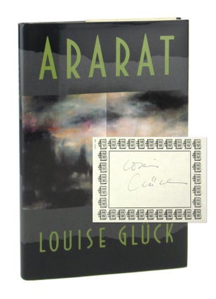 Item #8016 Ararat [Signed Bookplate Laid in]. Louise Gluck