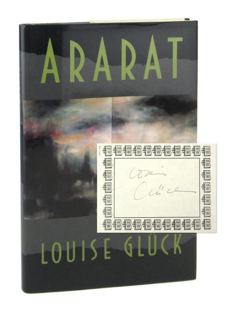 Item #8016 Ararat [Signed Bookplate Laid in]. Louise Gluck.