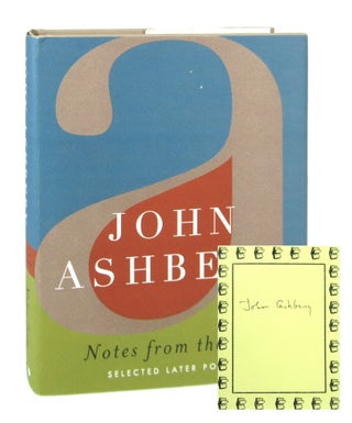 Item #8115 Notes from the Air: Selected Later Poems [Signed Bookplate Laid in]. John Ashbery