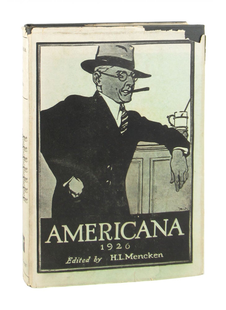 Item #8124 Americana 1926. H L. Mencken, ed.