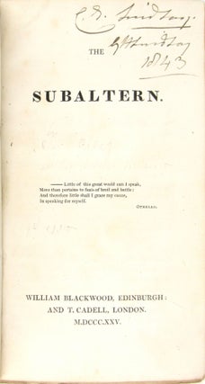 The Subaltern